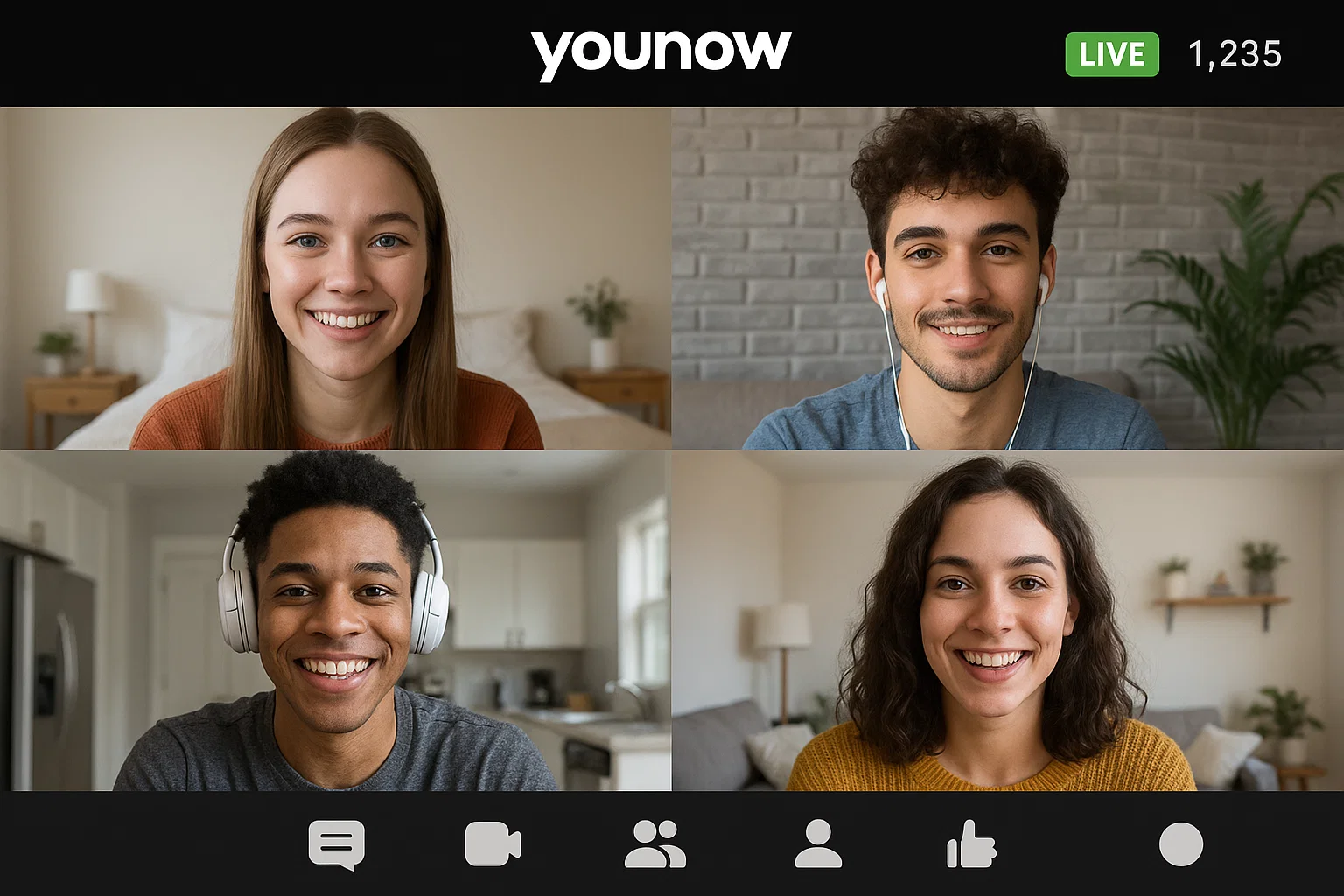 YouNow Live Streaming & Fan Chat